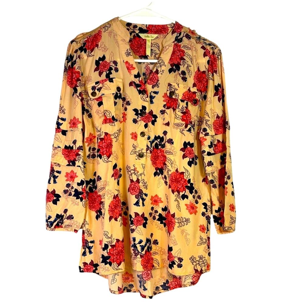 Matilda Jane Once Upon a Time Livery Millie Floral Blouse Popover Medium 1125